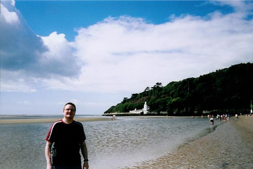 Clive on Beach
